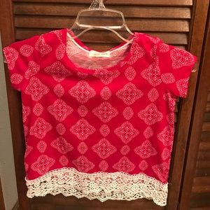 Rewind girls small shirt